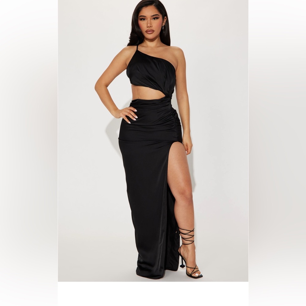 BlacK Satin Dress
